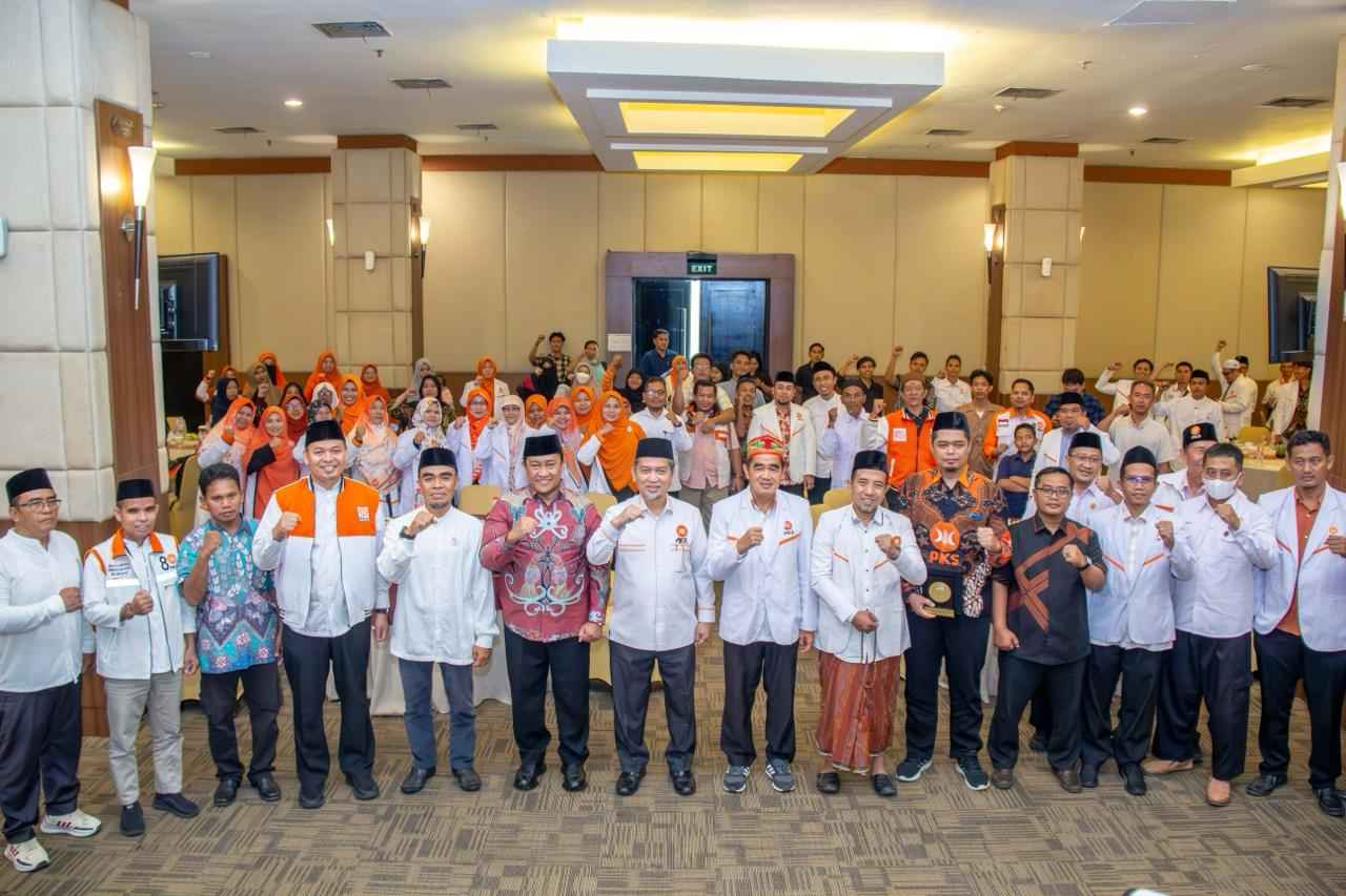 Acara Halal Bihalal serta Sosialisasi Empat Pilar Kebangsaan Digelar oleh DPW PKS Prov. Kalteng