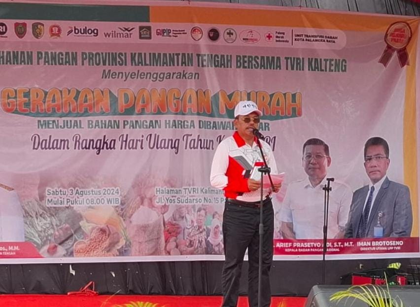 Sekda Nuryakin Buka Bazar Gerakan Pangan Murah