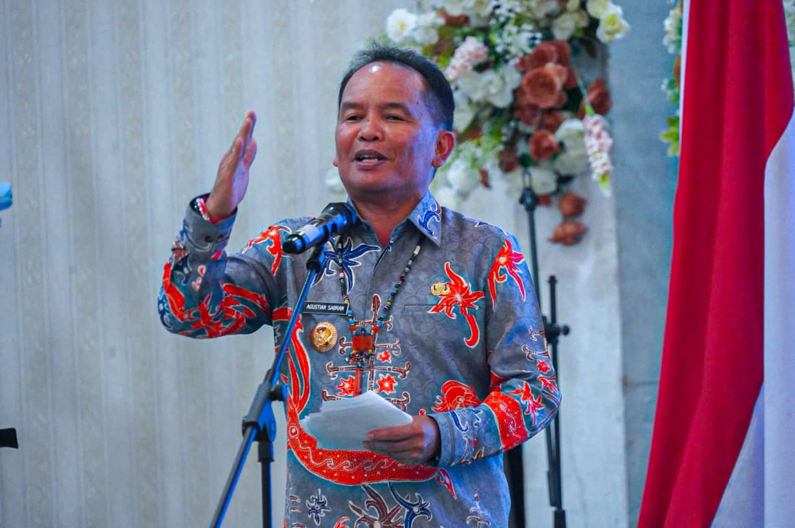 Gubernur Kalteng Agustiar Sabran Hadiri Acara Ramah Tamah dan Jamuan Malam di Rumah Jabatan Bupati Barito Utara