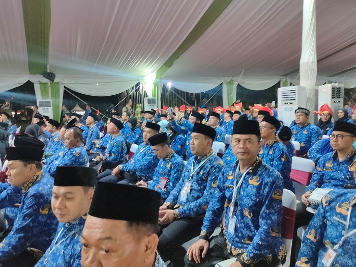 Kadisbun Prov. Kalteng Turut Hadiri Pembukaan MTQ VII KORPRI Tingkat Nasional