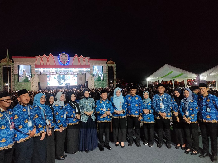 Kadisbun Prov. Kalteng Turut Hadiri Pembukaan MTQ VII KORPRI Tingkat Nasional
