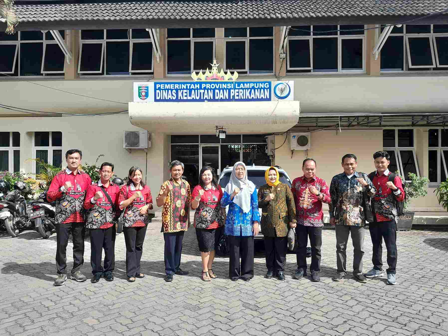 Dinas Kelautan dan Perikanan Kalteng Belajar Ekspor Ikan dan Udang ke Lampung