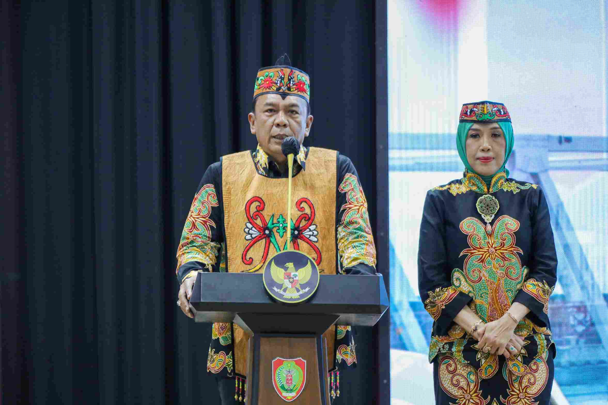 Gubernur Kalteng Agustiar Sabran Hadiri Acara Pisah Sambut Kepala Kejaksaan Tinggi Kalteng