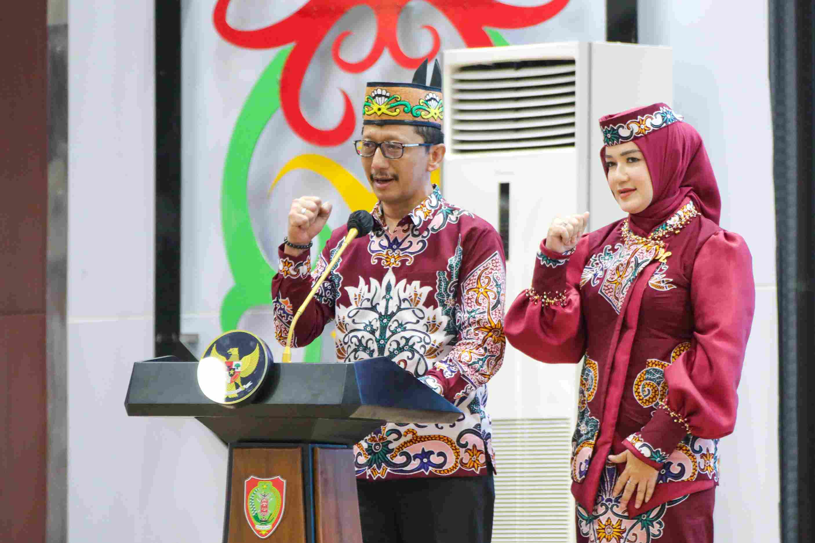 Gubernur Kalteng Agustiar Sabran Hadiri Acara Pisah Sambut Kepala Kejaksaan Tinggi Kalteng