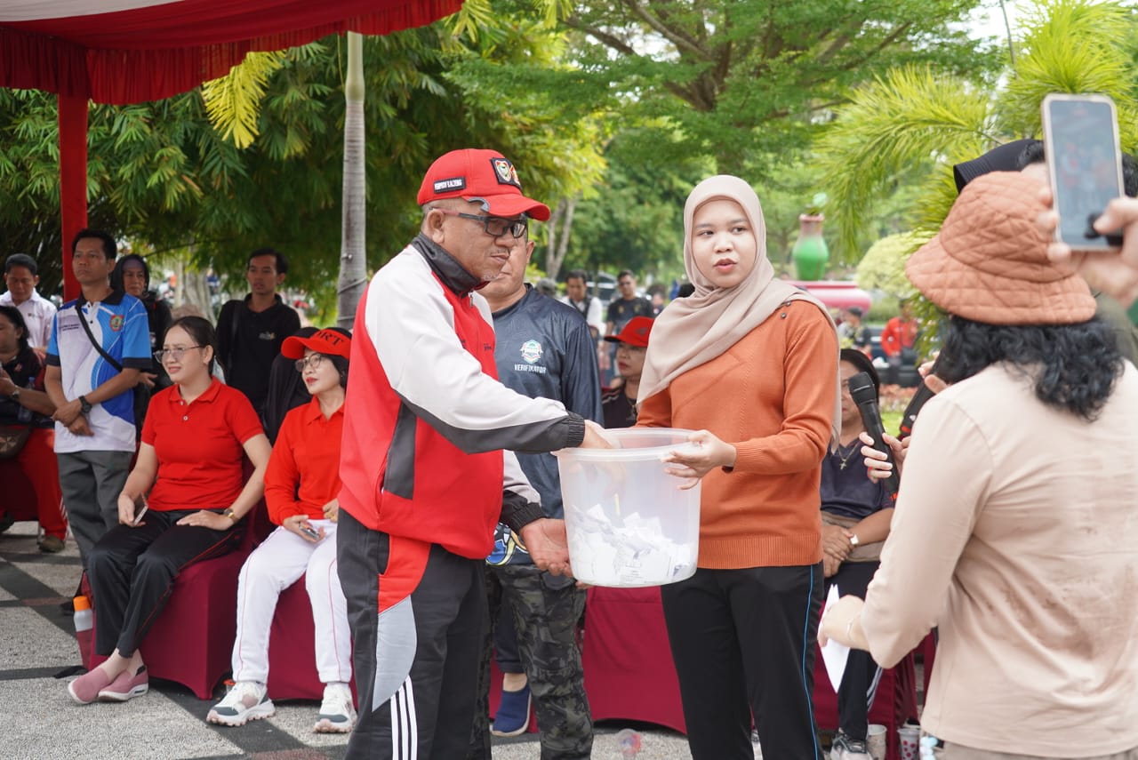 Pemprov Kalteng Gelar Senam Pagi Bersama