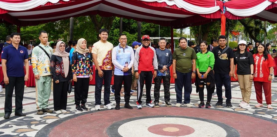 Pemprov Kalteng Gelar Senam Pagi Bersama