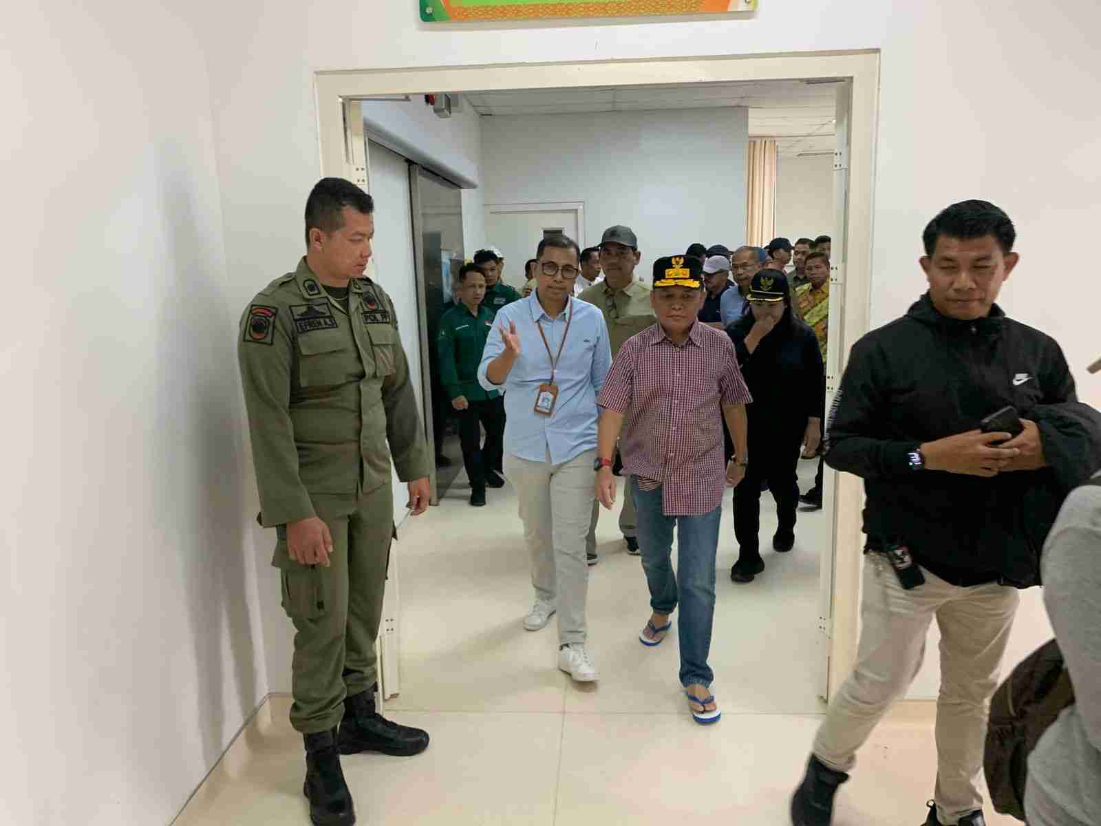 Satpol PP Prov. Kalteng Memastikan Keamanan Gubernur Beserta Jajaran Kepala OPD Pemprov Kalteng