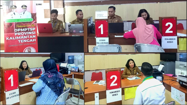 DPMPTSP Prov. Kalteng Kembali Gelar Layanan Perizinan On Site di Kabupaten Kapuas
