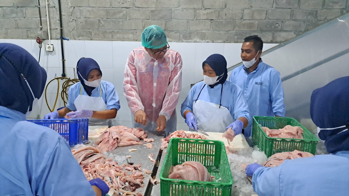 Dislutkan Prov. Kalteng Kunjungi Diskan Kabupaten Tulung Agung