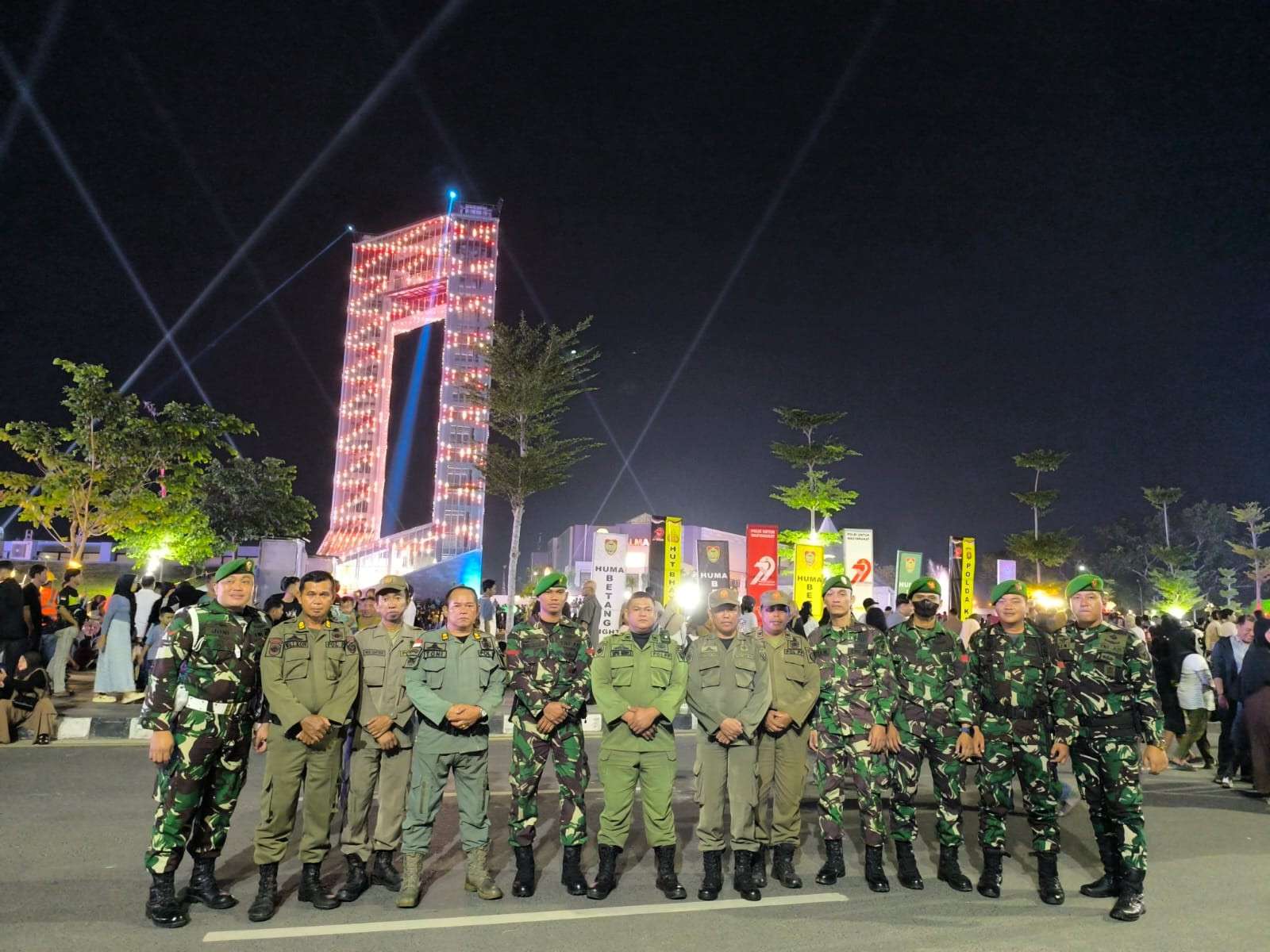 Satpol PP Prov. Kalteng Menerjunkan 50 Personel di Titik-Titik Rawan Gangguan Ketertiban Umum dan Ketenteraman Masyarakat