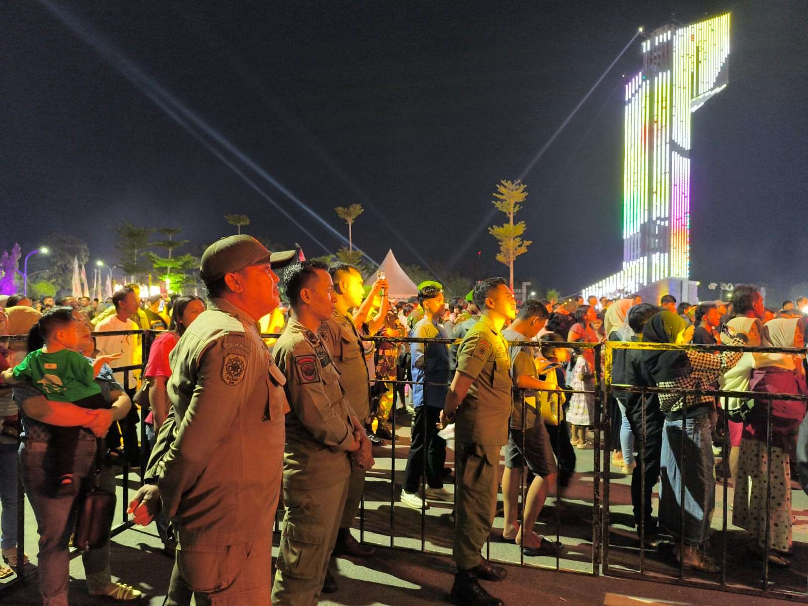 Satpol PP Prov. Kalteng Menerjunkan 50 Personel di Titik-Titik Rawan Gangguan Ketertiban Umum dan Ketenteraman Masyarakat