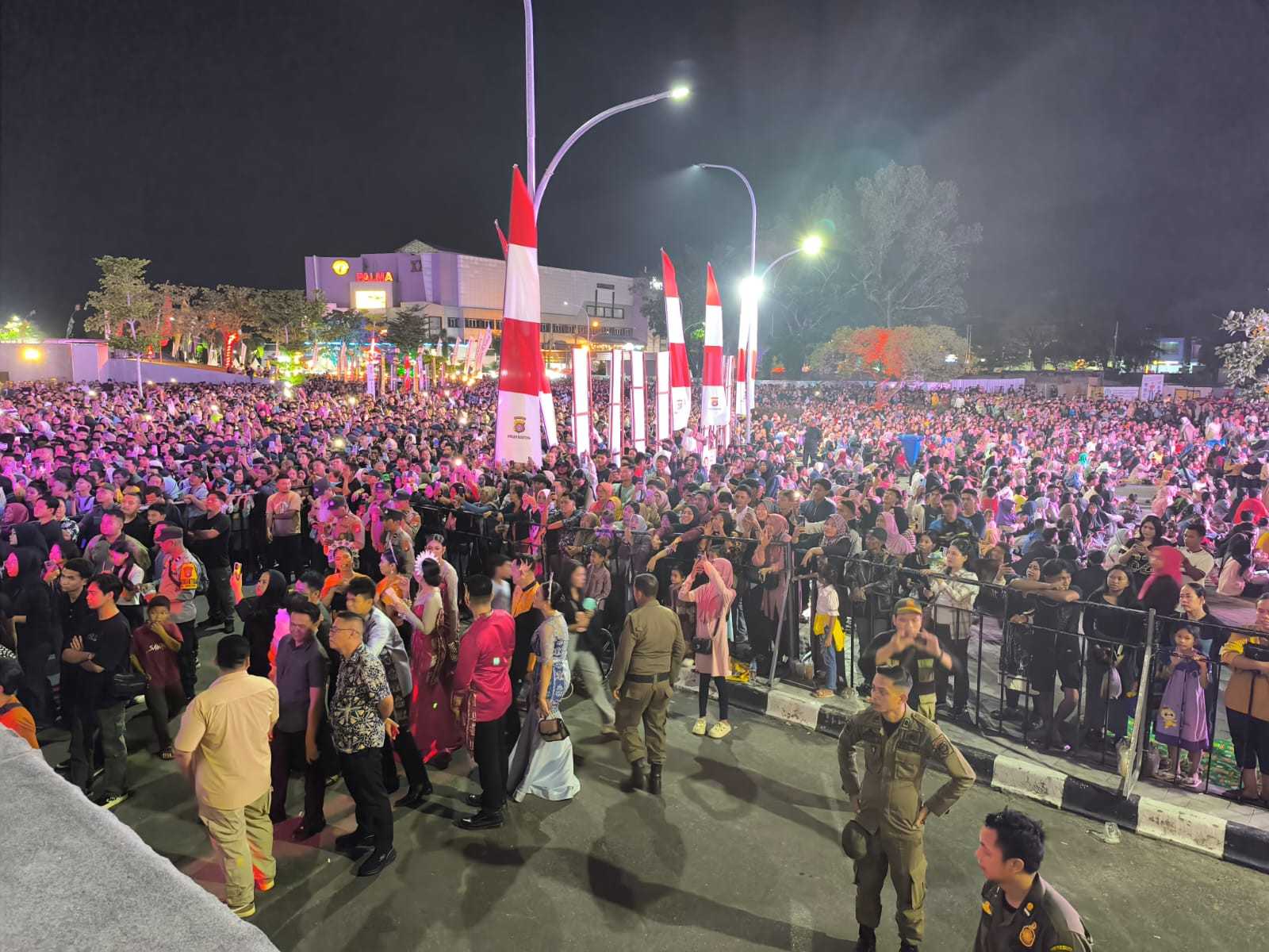 Satpol PP Prov. Kalteng Menerjunkan 50 Personel di Titik-Titik Rawan Gangguan Ketertiban Umum dan Ketenteraman Masyarakat