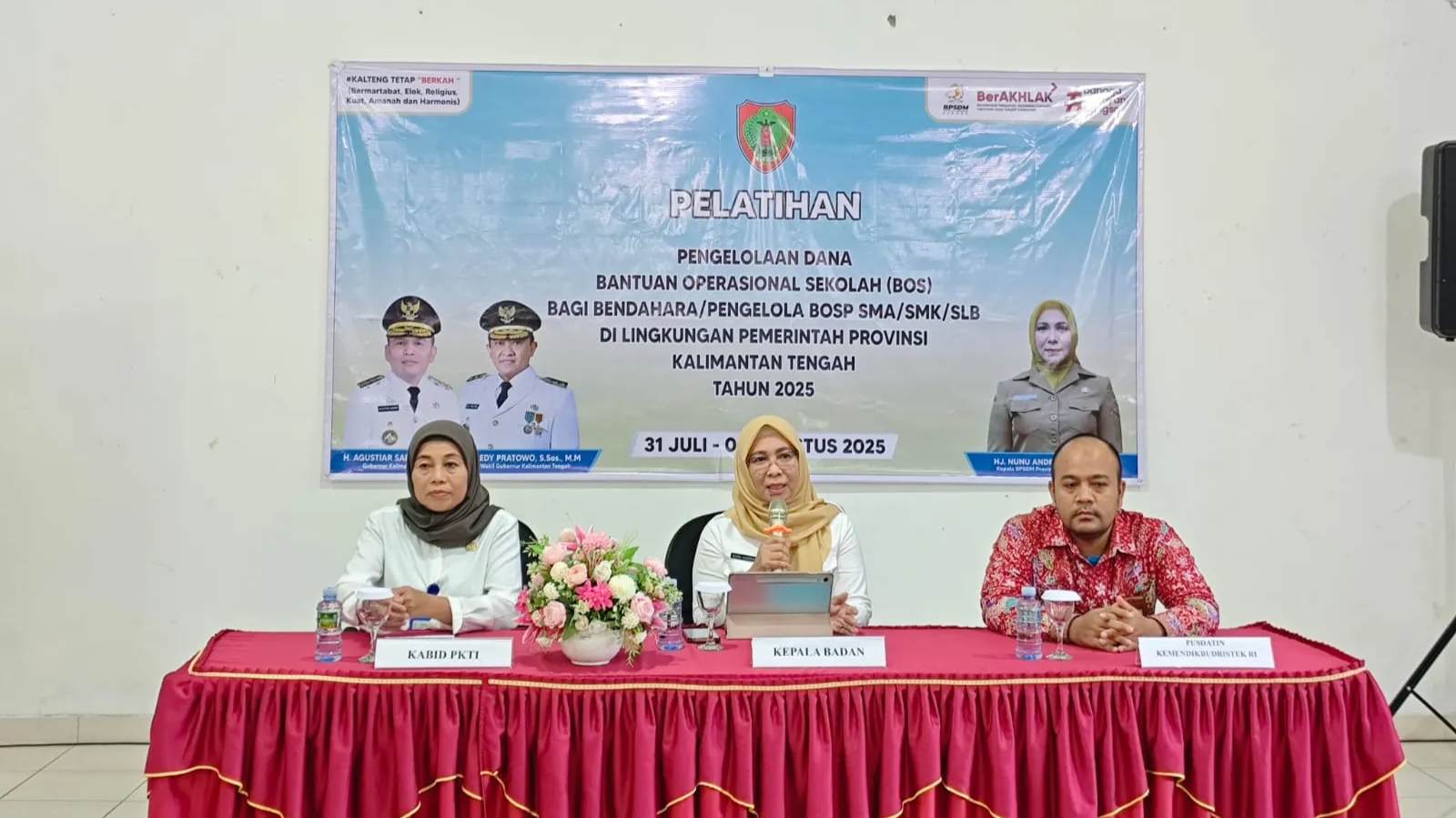 BPSDM Prov. Kalteng Akhiri Pelatihan Pengelolaan Dana Bantuan Operasional Sekolah