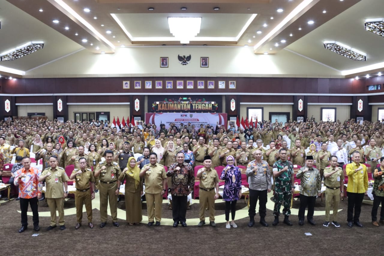Gubernur Sugianto Sabran Imbau Semua Pihak Untuk Terus Bersinergi, Bekerja Sama dan Berkomitmen Dalam Upaya Pemberantasan Korupsi