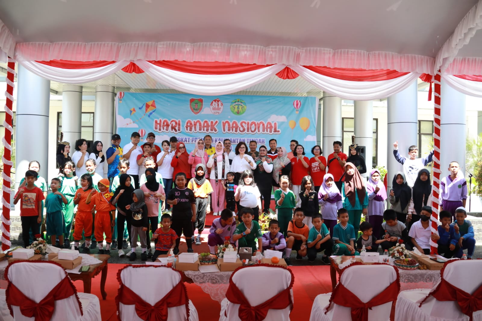 Asisten Ekbang Sri Widanarni Hadiri Peringatan Hari Anak Nasional