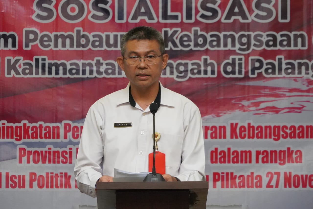 Plh Sahli Pemkumpol Ahmad Husain Buka Sosialisasi Forum Pembauran Kebangsaan Tahun 2024