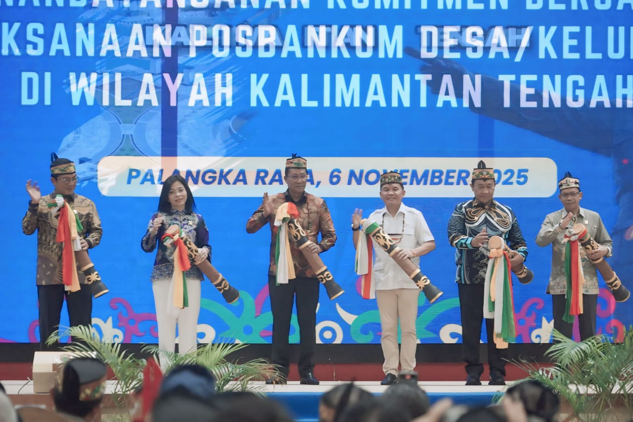 Gubernur Kalteng Agustiar Sabran Dukung dan Apresiasi Atas Pendirian Pos Bantuan Hukum Serta Pelaksanaan Pelatihan Paralegal