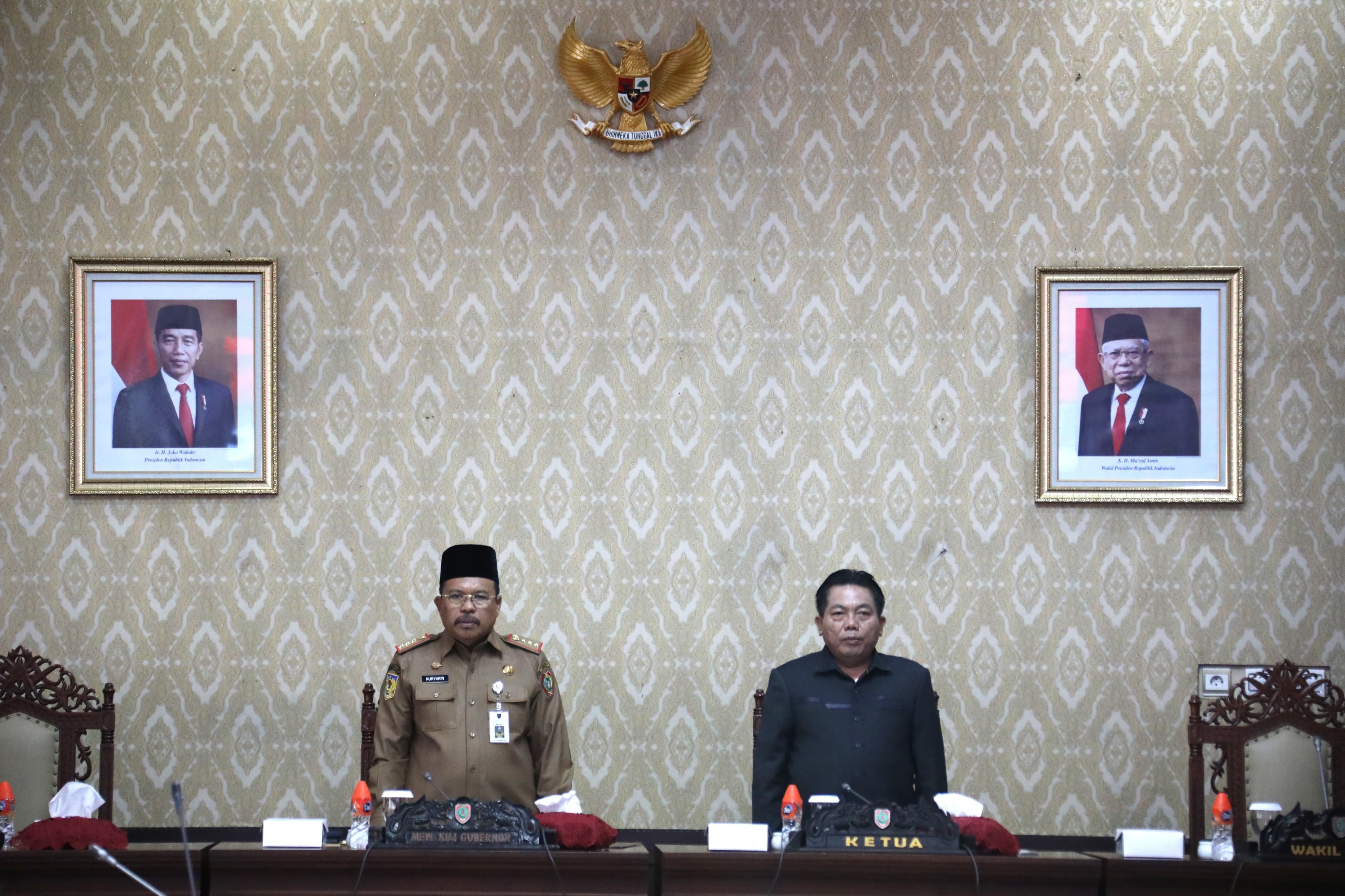 Sekda Nuryakin Hadiri Rapat Paripurna ke-9 Penutupan Masa Persidangan III Tahun Sidang 2023 Sekaligus Rapat Paripurna ke-1 Pembukaan Masa Persidangan I Tahun Sidang 2024