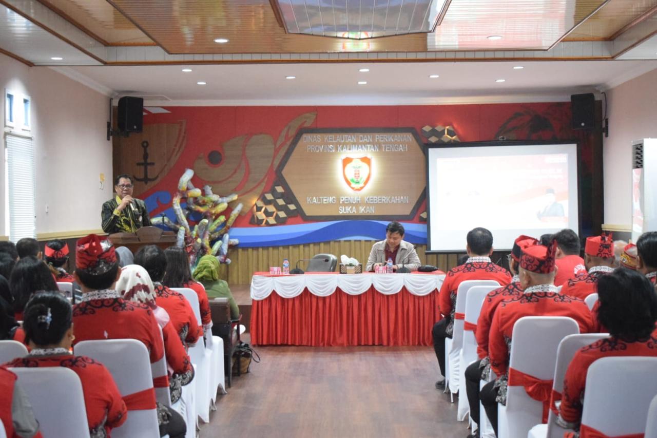 Wakil Ketua Komisi Informasi Pusat Arya Sandhiyudha Apresiasi Pelaksanaan Layanan Informasi Publik di Dislutkan Prov. Kalteng