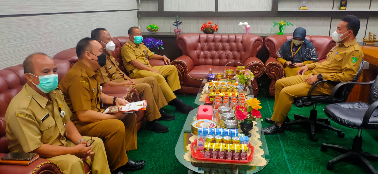 Inspektur Prov. Kalteng Pimpin Entry Meeting Pengawasan Penyelenggaraan Pemerintahan Daerah Kab. Sukamara