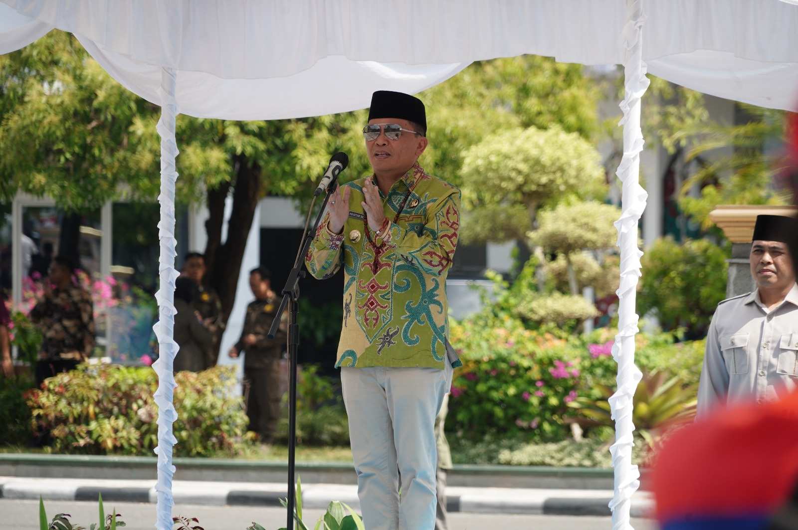 Gubernur Kalteng Agustiar Sabran Pimpin Apel Siaga Karhutla GP Ansor