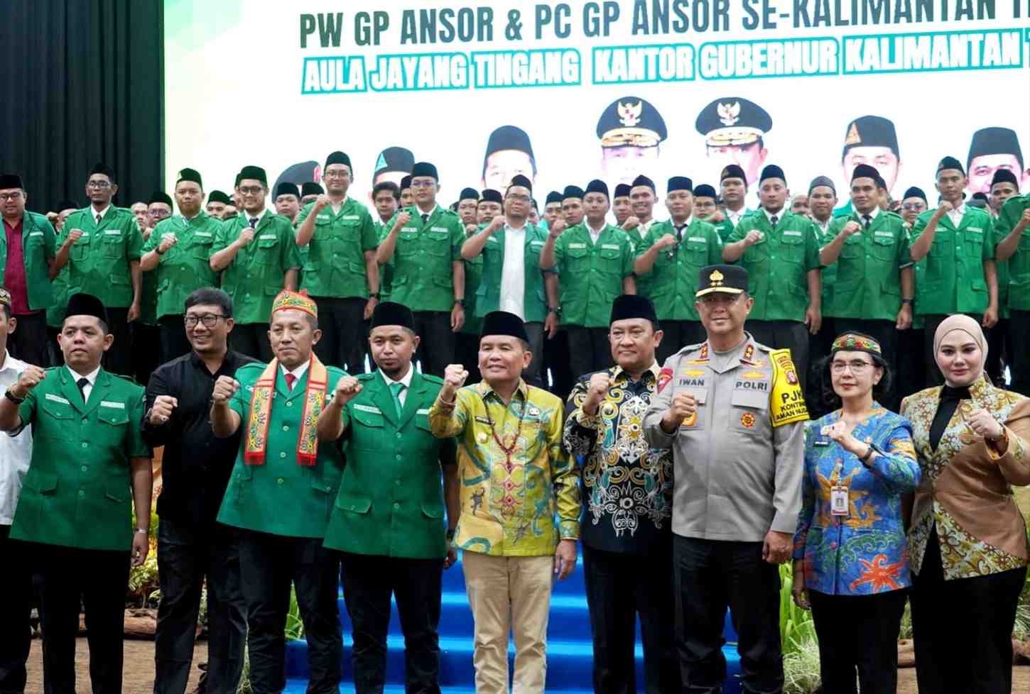 Gubernur Kalteng Agustiar Sabran Dorong GP Ansor Perkuat Pembangunan Daerah
