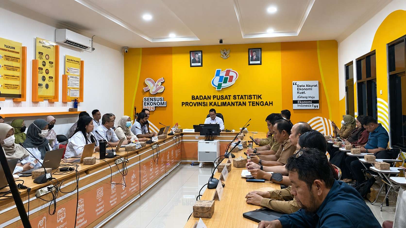 BPS Kalteng Rilis Perkembangan Terkini Indikator Ekonomi dan Sosial melalui BRS