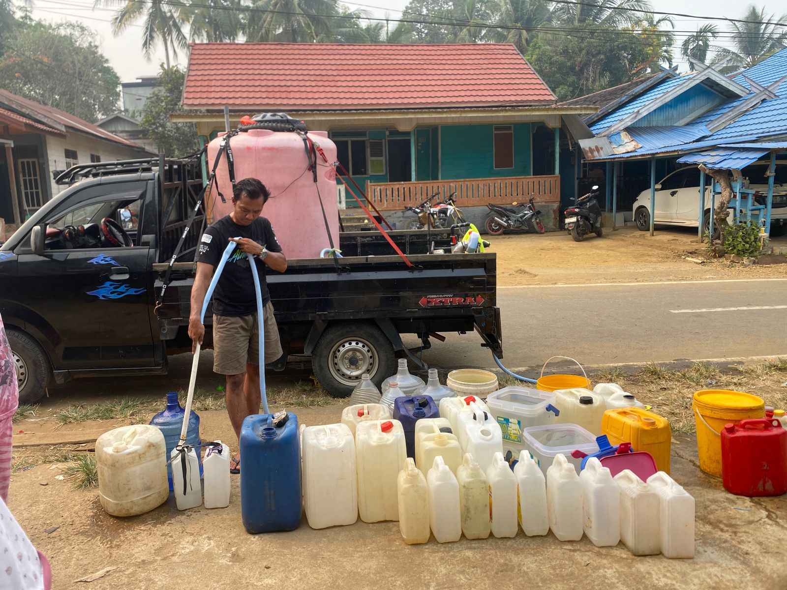 Hadapi Kekeringan, Pemprov Kalteng Terus Bergerak Bantu Masyarakat Akses Air Bersih