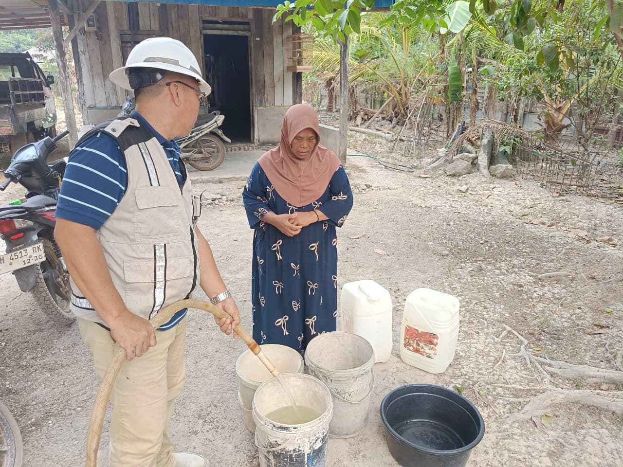 Hadapi Kekeringan, Pemprov Kalteng Terus Salurkan Bantuan Air Bersih kepada Masyarakat