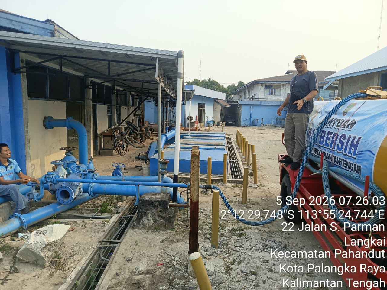 Hadapi Kekeringan, Pemprov Kalteng Terus Salurkan Bantuan Air Bersih kepada Masyarakat