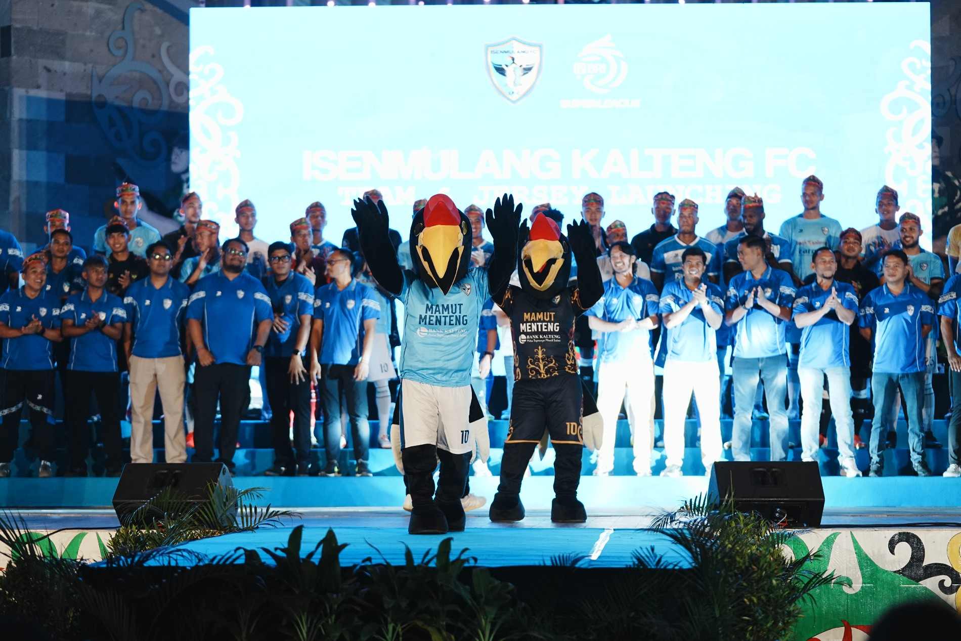 Dukung Kebangkitan Sepak Bola Daerah, Pemprov Kalteng Luncurkan Jersey dan Skuad Isen Mulang Kalteng FC