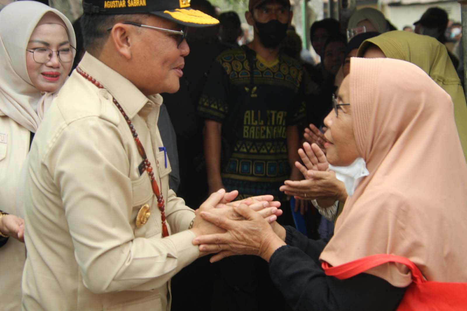 Gubernur Kalteng Agustiar Sabran Turun Langsung Temui Masyarakat Kecamatan Baamang