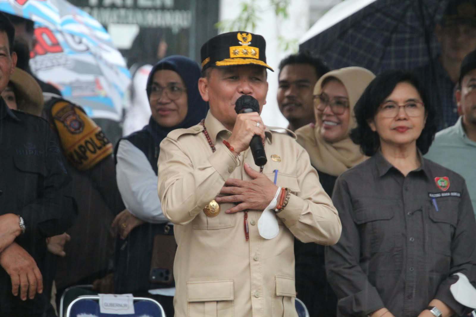 Gubernur Kalteng Agustiar Sabran Pastikan Bantuan Pemerintah Tepat Sasaran di Kabupaten Seruyan