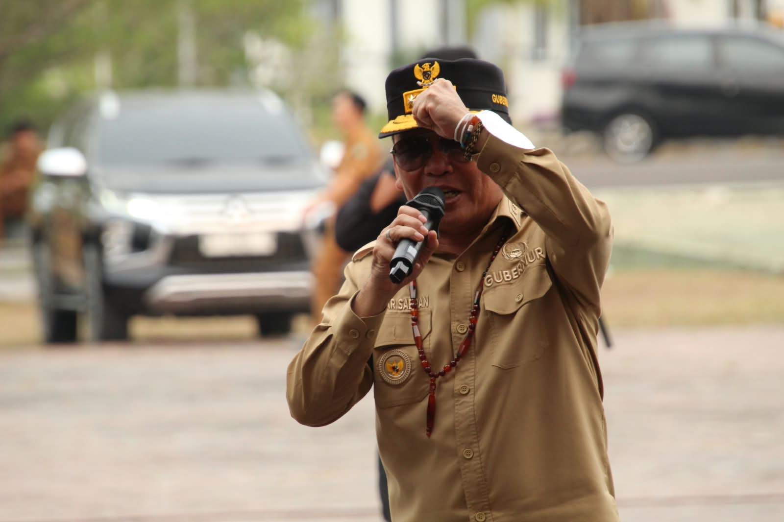Gubernur Kalteng Agustiar Sabran Tinjau Kondisi Masyarakat di Tengah Kemarau dan Ancaman Karhutla di Sukamara
