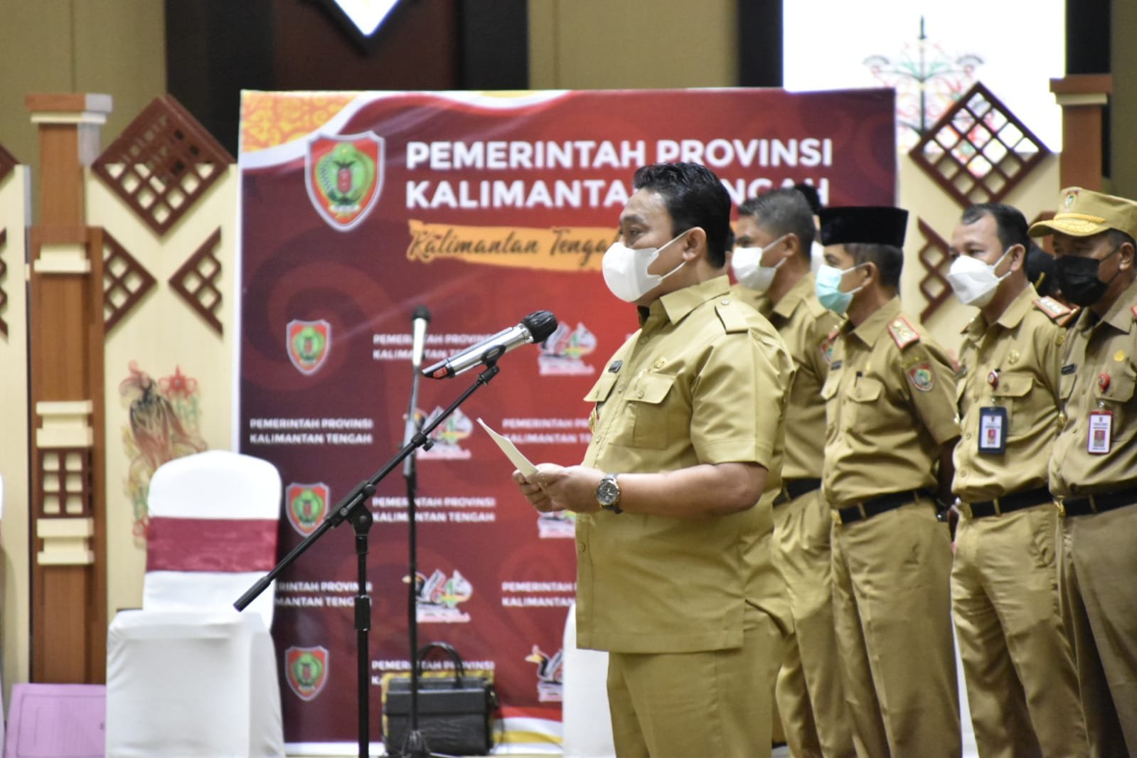 Wagub Kalteng Pimpin Apel Besar Dan Halal Bi Halal 1 Syawal 1443 H Lingkup Pemprov Kalteng Tahun 2022
