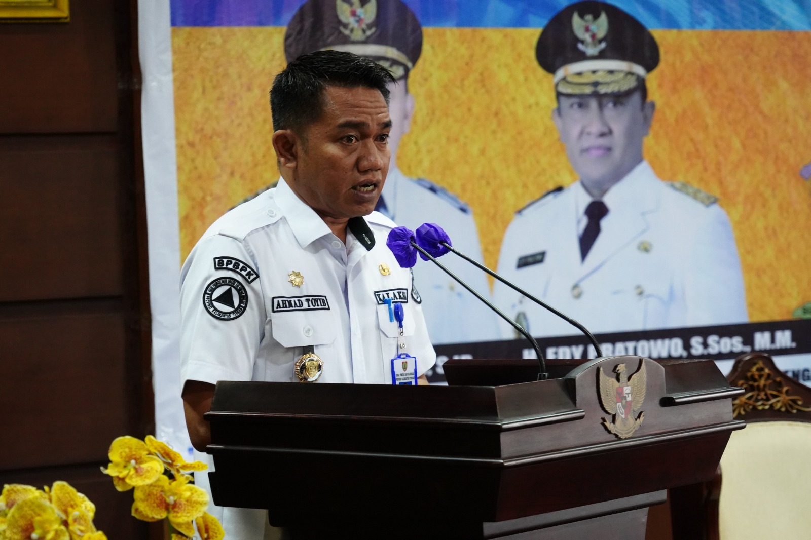 Asisten Ekbang Sri Widanarni : Harus Ada Upaya Penanggulangan Mulai dari Pra-bencana yang Penting Untuk Dilakukan