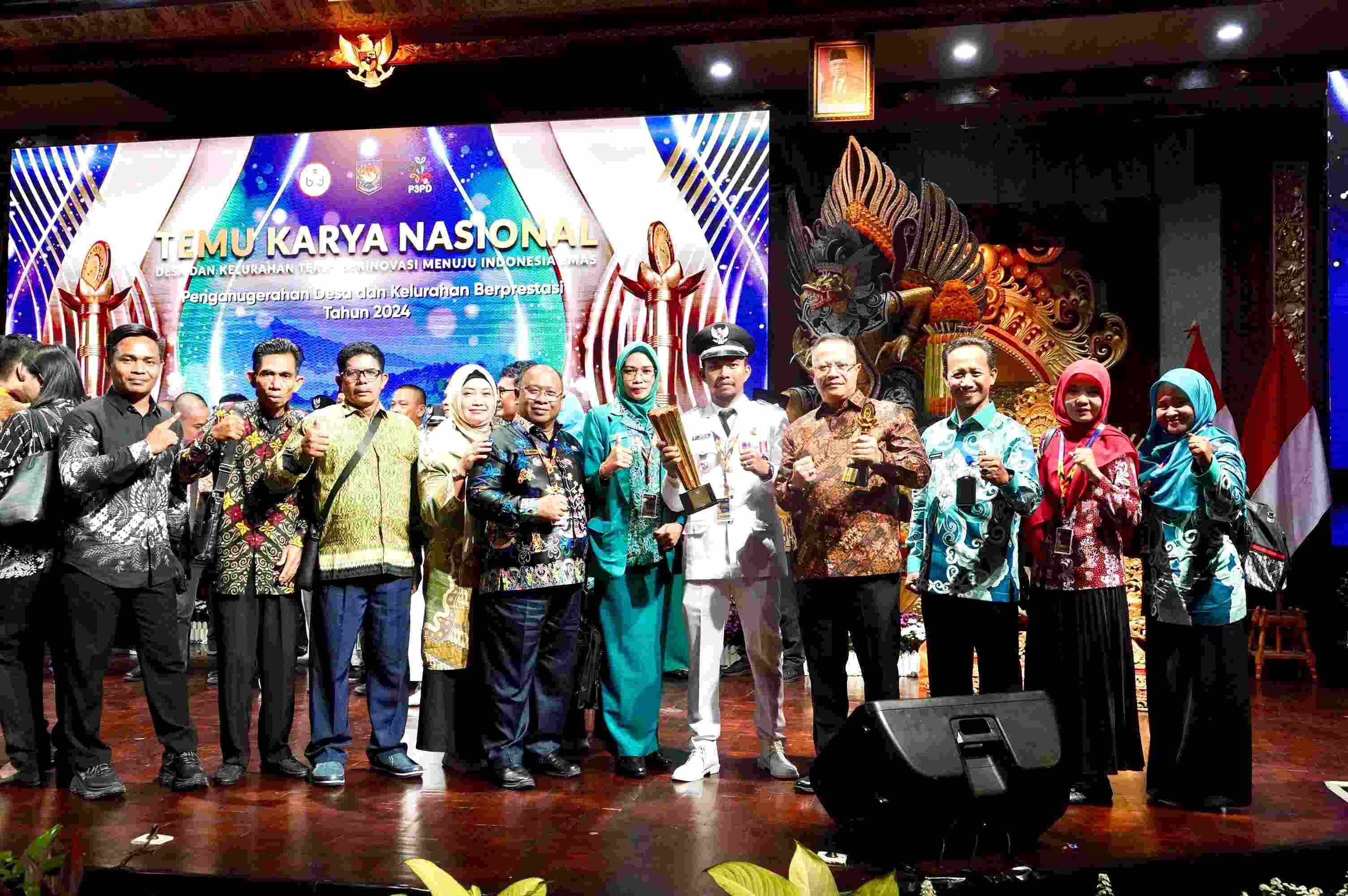 Gubernur Kalteng Dapat Penghargaan Upakarya Wanua Nugraha 2024 dari Kementerian Dalam Negeri Republik Indonesia