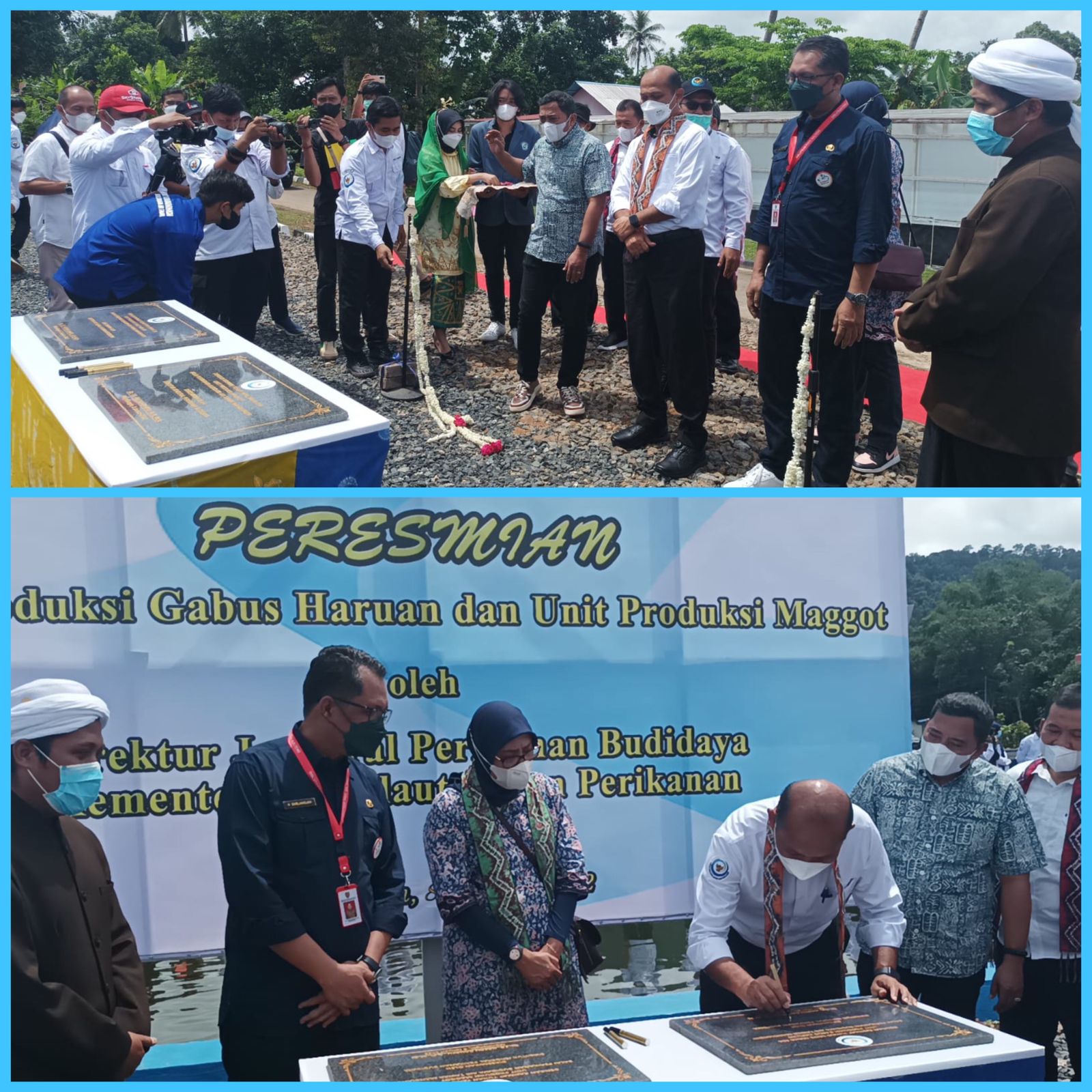 Kadislutkan Prov. Kalteng H. Darliansjah Hadiri Kegiatan Kunker Dirjen PB-KKP RI ke BPBAT Mandiangin Kalsel