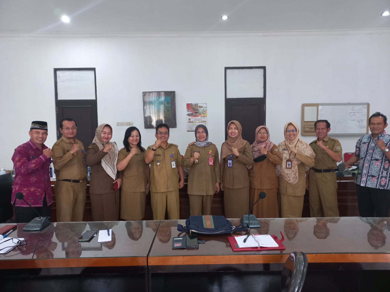 Kadis TPHP Prov Kalteng Lakukan Rakor Dan Serah Terima Jabatan Pejabat Administrator Lingkup Dinas TPHP