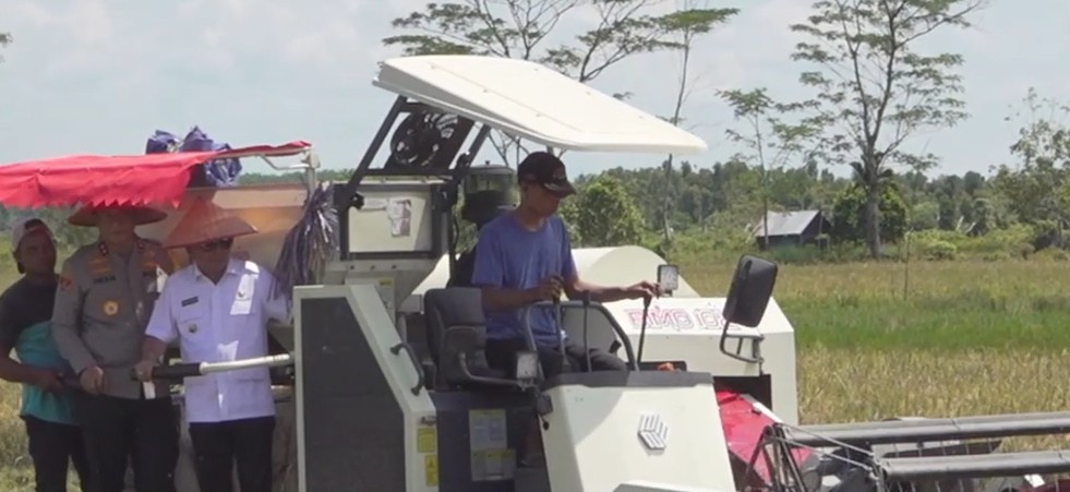 Dinas TPHP Prov. Kalteng Dukung Penuh Panen Raya Serentak