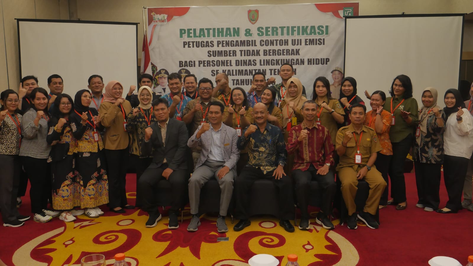Upaya Peningkatan Kualitas SDM Bidang Lingkungan Hidup, DLH Prov. Kalteng Gelar Pelatihan dan Sertifikasi