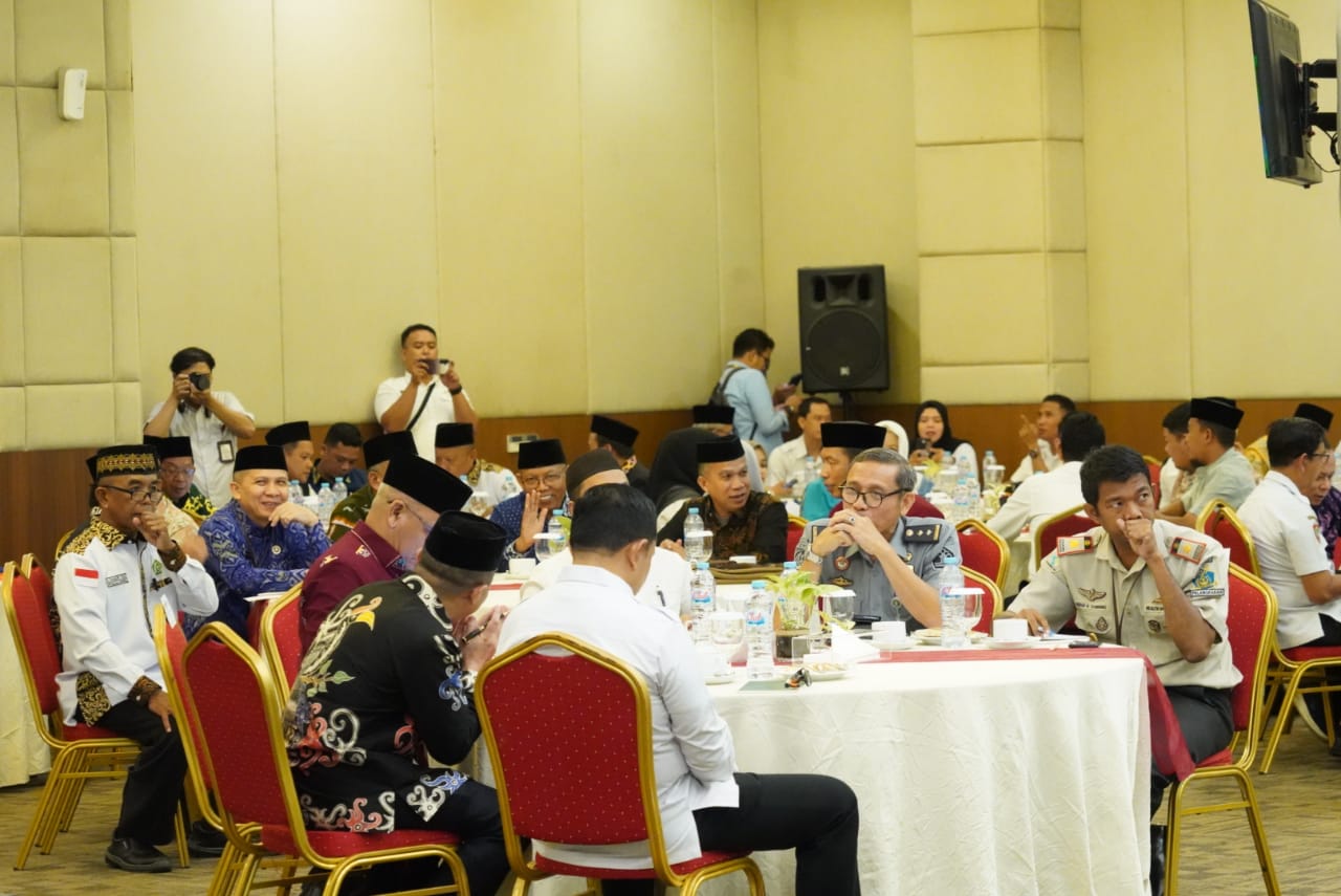 Sekda Nuryakin Buka Rakor Persiapan Keberangkatan Calon Jamaah Haji Provinsi Kalteng Tahun 1445 H / 2024 M