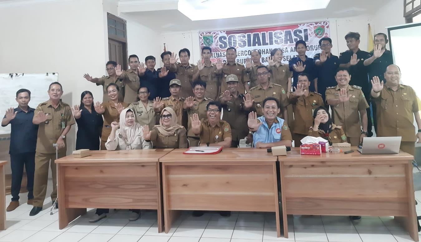 Inspektorat Prov. Kalteng Sosialisasikan Program Desa Anti Korupsi