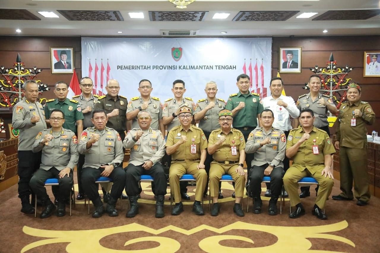 Pemprov Kalteng Sambut Kedatangan Peserta Didik Sekolah Staf dan Pimpinan Tinggi Kepolisian Negara Republik Indonesia Dikreg Angkatan ke-34 Tahun 2025