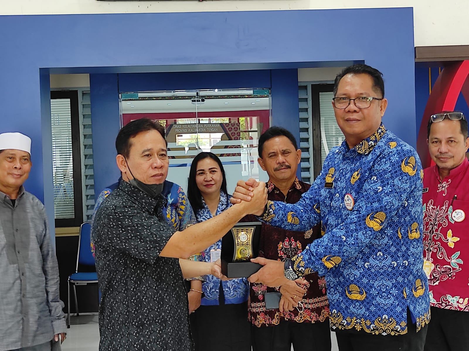 Dislutkan Prov. Kalteng Terima Kedatangan Anggota DPRD Kab. Seruyan