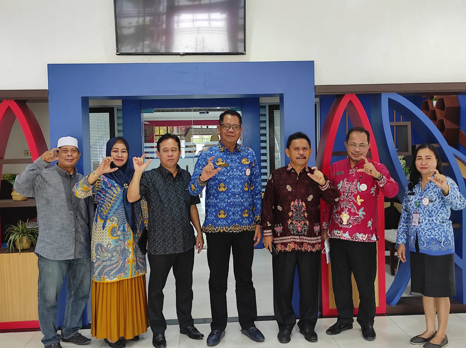 Dislutkan Prov. Kalteng Terima Kedatangan Anggota DPRD Kab. Seruyan