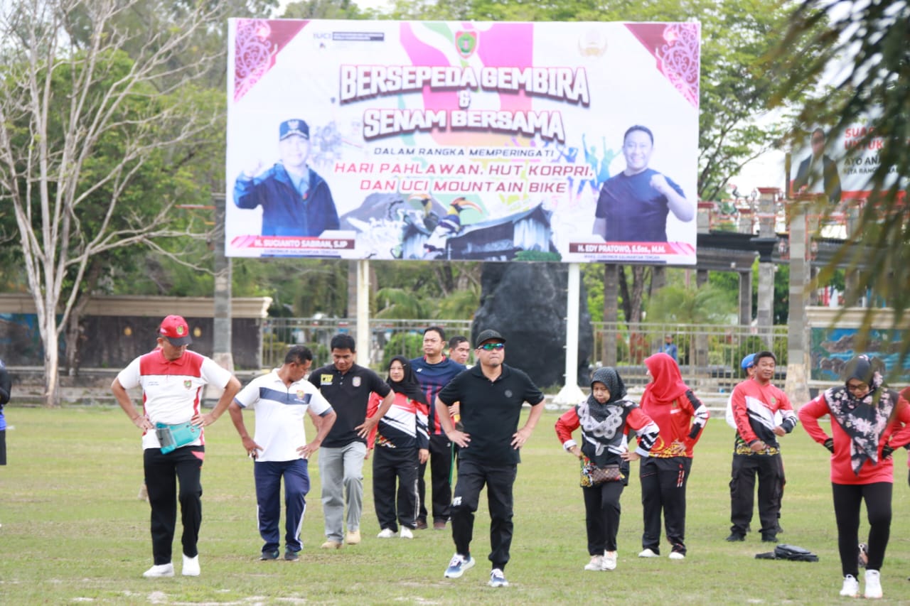 Pemprov. Kalteng Gelar Kegiatan Bersepeda Gembira