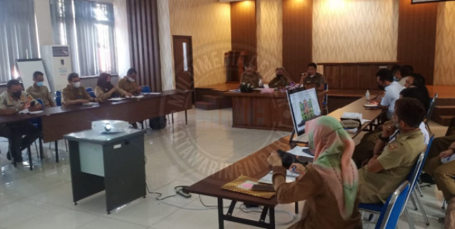 Rakor Ekspose Bangunan Rencana Tata Letak Layanan MPP