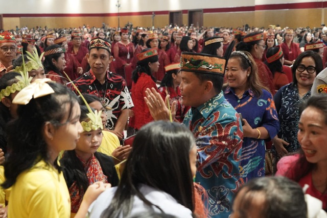 Gubernur Kalteng Agustiar Sabran Hadiri Puncak Perayaan HUT Ke-186 Gereja Kalimantan Evangelis Tahun 2025