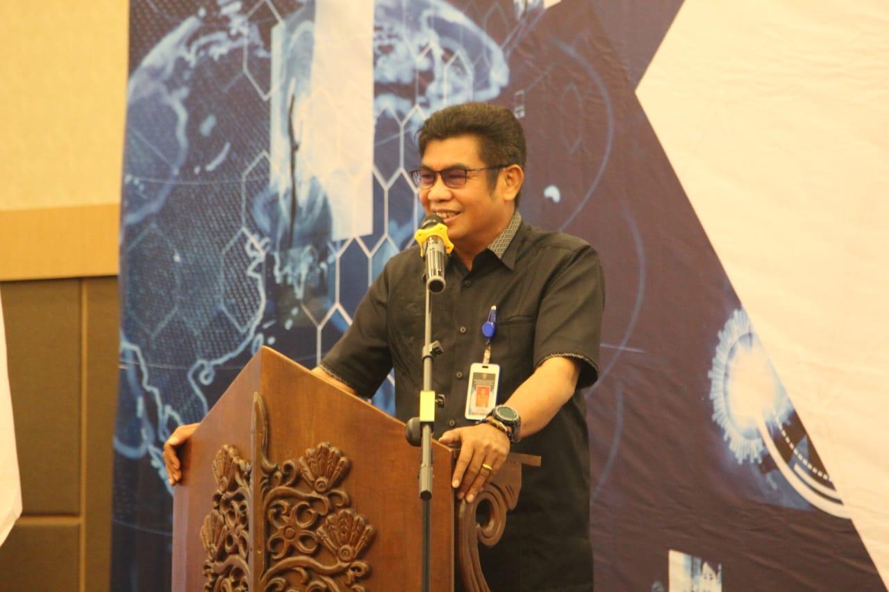 Kadiskominfosantik Prov. Kalteng Agus Siswadi Buka Sosisalisasi Perlindungan dan Pengamanan Data Publik